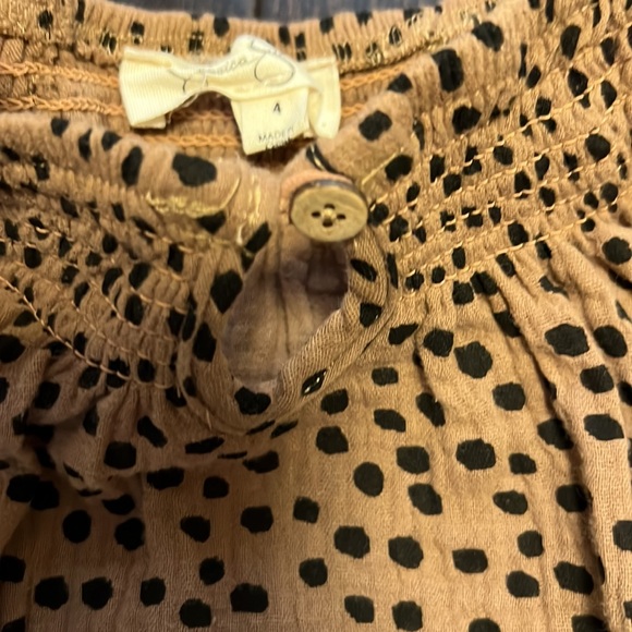 Jessica Simpson Animal Print Gauze Shirt with keyhole neck! - Picture 6 of 7
